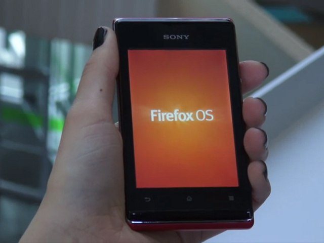 Firefox OS sous le Sony Xperia E