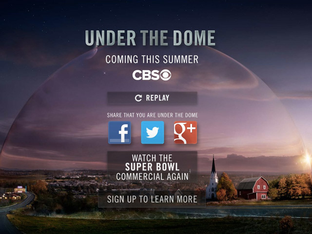 Under The Dome : un mini teaser pour la série inspirée de l'oeuvre de Stephen King