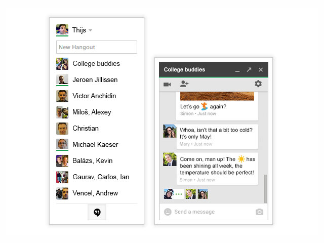  Google I/O : lancement de Hangouts, la messagerie unifiée de Google