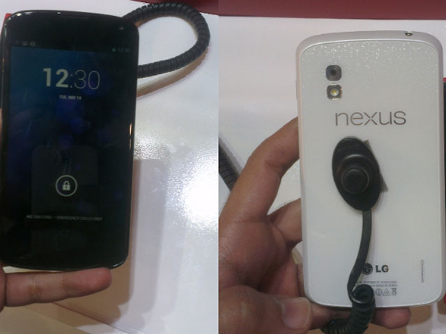 Nexus 4 blanc : une nouvelle première image