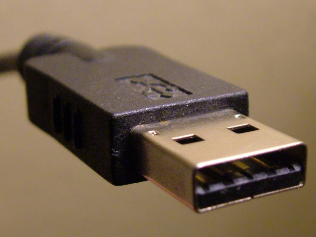 Un connecteur USB