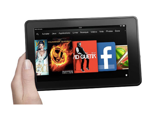 Spécifications nouvelles Kindle Fire HD