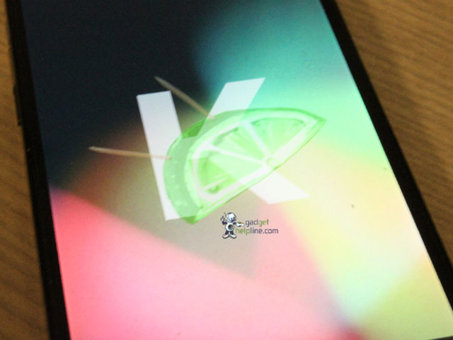 Android 4.4 KitKat : capture 1