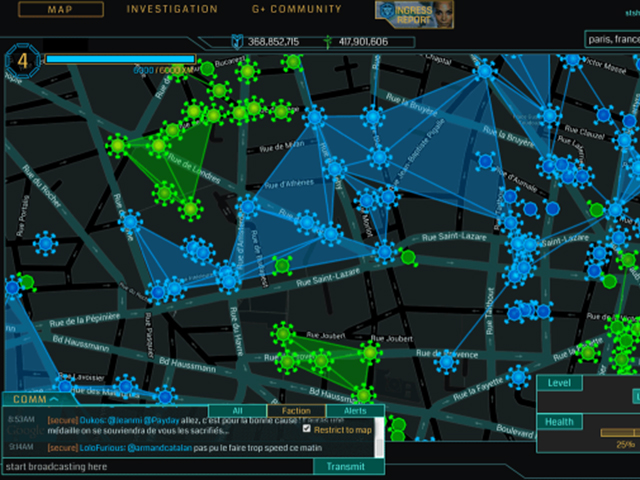 Google Ingress iOS 2014