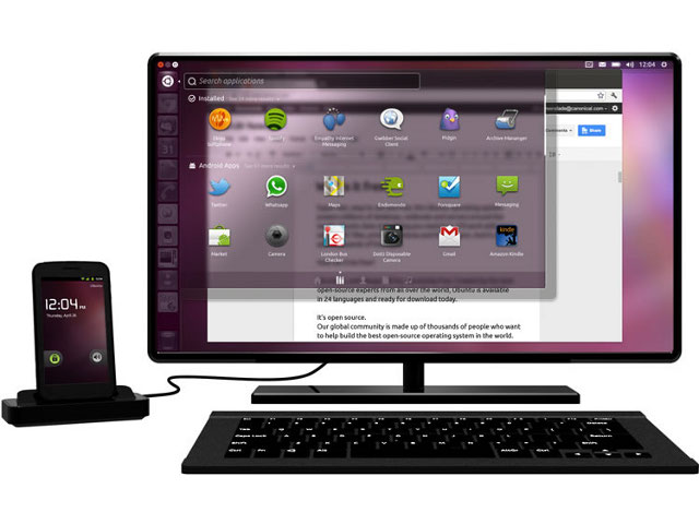 Ubuntu for Android refait surface