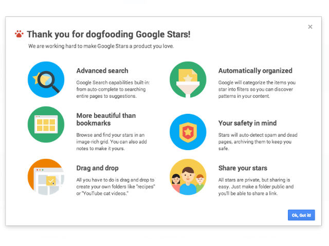 Google Stars