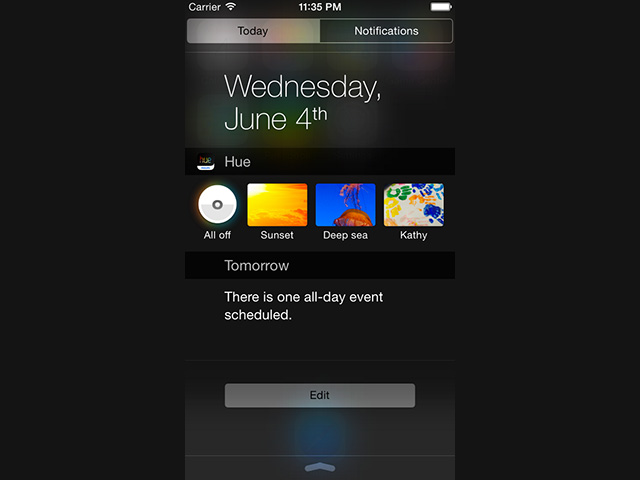 Philips Hue iOS 8