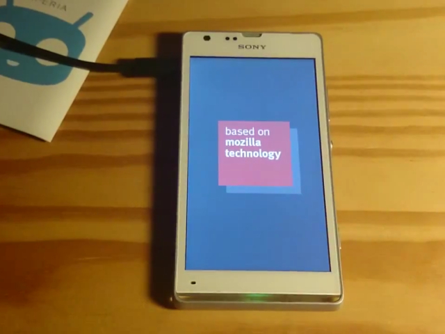 Firefox OS sur le Sony Xperia SP