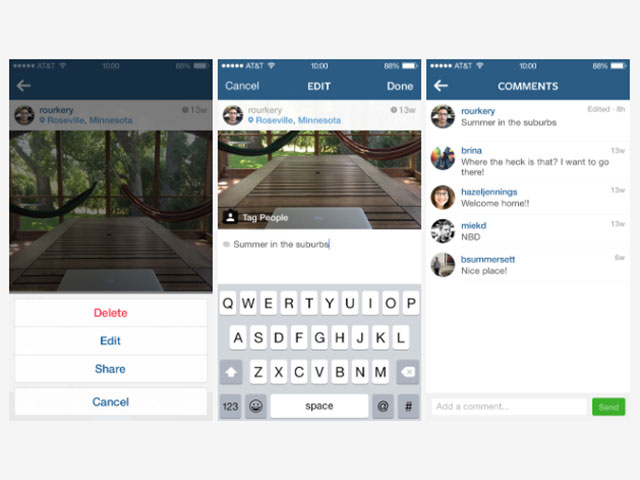 Captures Instagram Modification