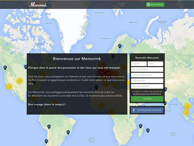 Tous vos souvenirs en ligne avec Memorink