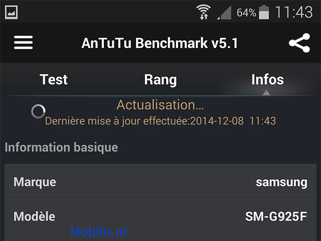 Galaxy S6 AnTuTu