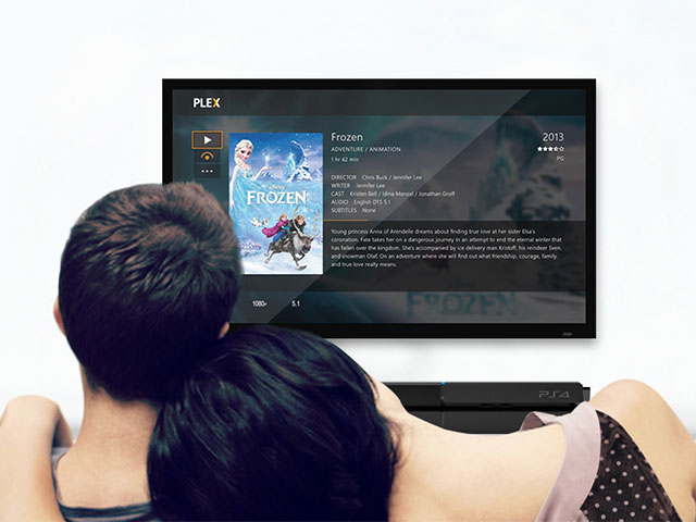  Plex est disponible sur la PS3 et sur la PS4, mais vous ne pouvez sans doute pas en profiter