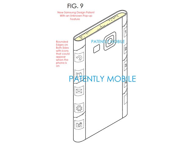 Brevet écran flexible Samsung