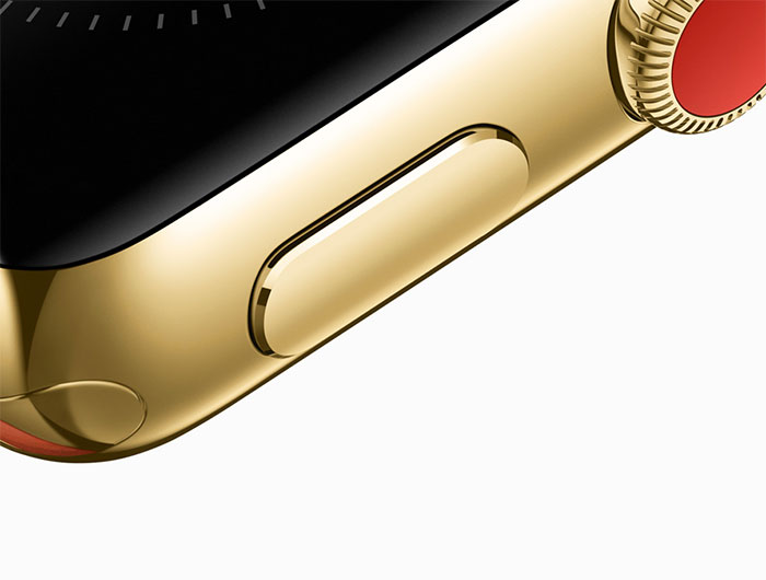  Les personnes achetant une Apple Watch Edition auront droit à un traitement de faveur