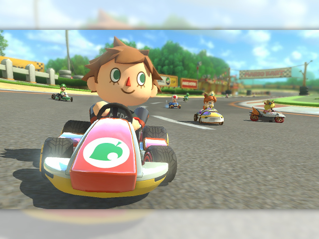 Animaml Crossing dans Mario Kart 8