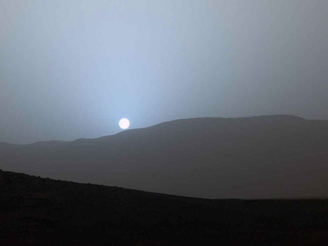  Cette photo a été prise par Curiosity sur Mars