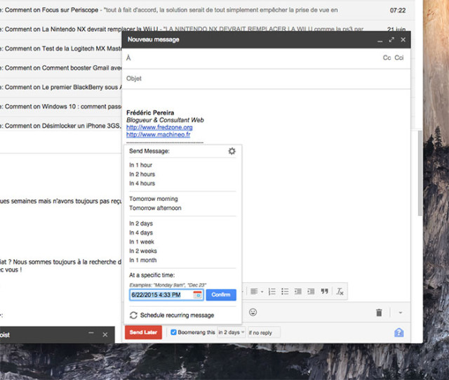 Extension Gmail : capture 4