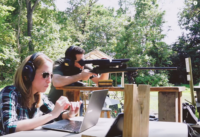 Hacker fusil sniper
