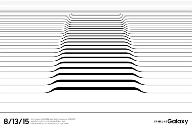 Invitation Samsung 13 août