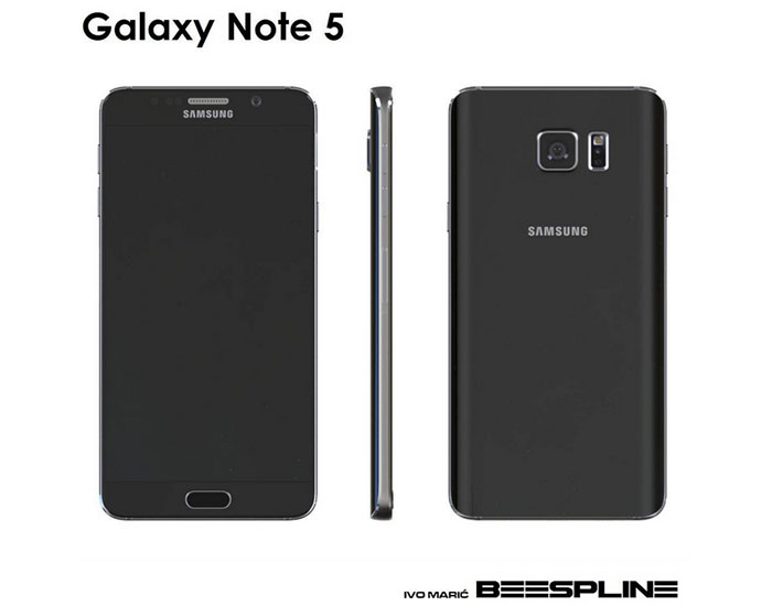 Rendu Galaxy Note 5 : image 3