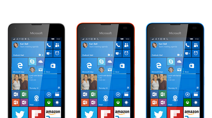  Le Lumia 550 se dévoile en images