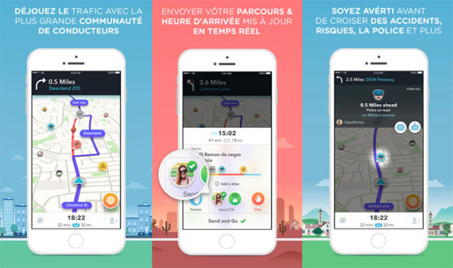 Captures Waze 4.0