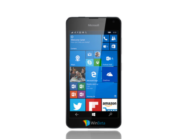 Rendu Lumia 650