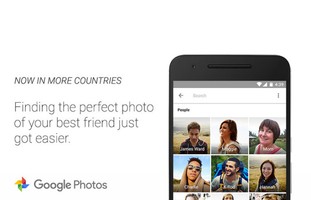 Reconnaissance faciale Google Photos