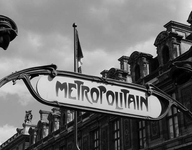 Carte métro Paris