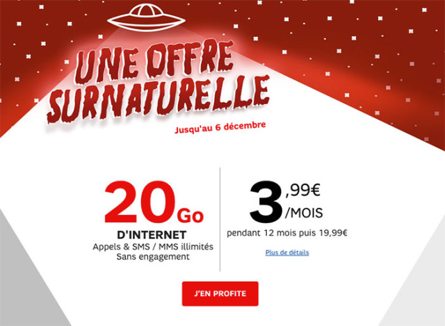 Forfait pas cher SFR