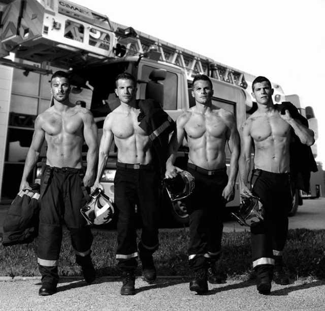 Les pompiers ont aussi leur calendrier sexy