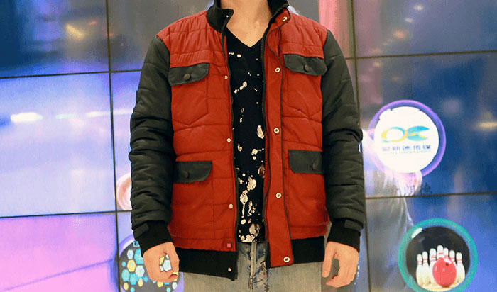 Tiens, vous pouvez acheter la veste de Marty McFly !