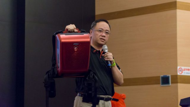 MSI VR Backpack