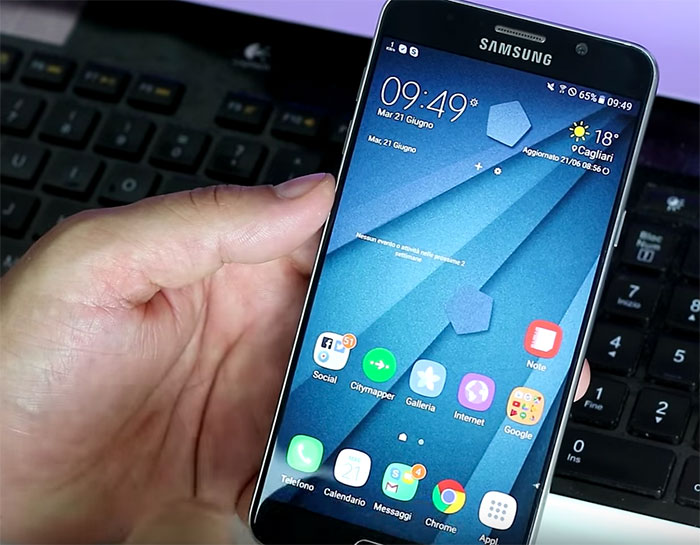  Samsung Galaxy Note 7 : l’interface en vidéo !