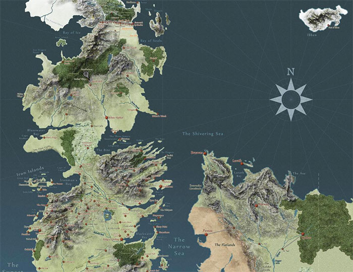  Game of Thrones : une carte interactive pour mieux s’y retrouver