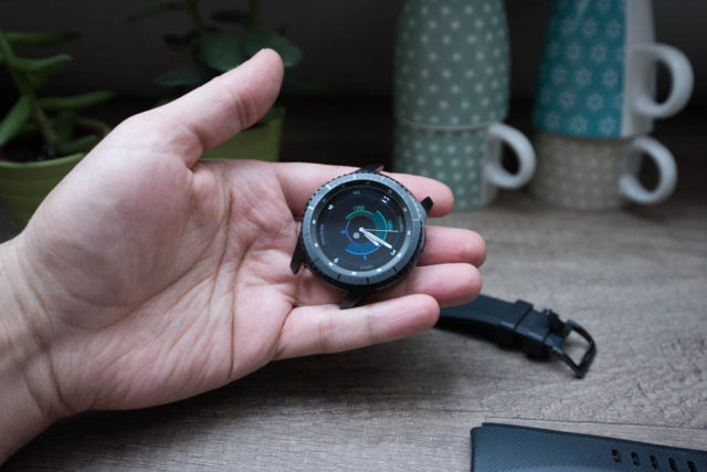 samsung gear s3 stopwatch widget