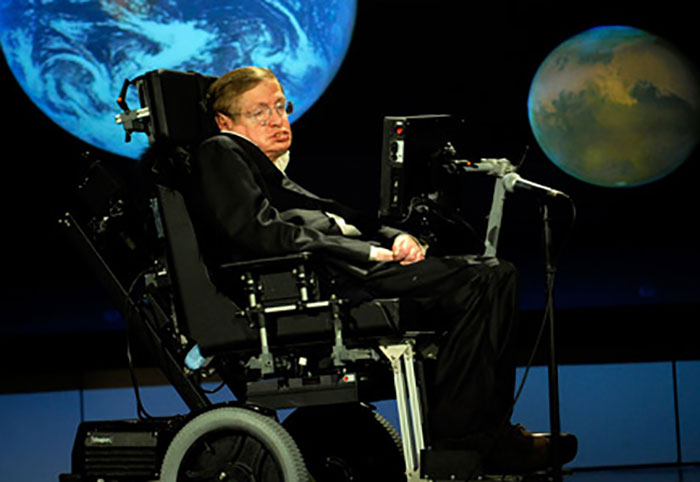 Stephen Hawking Hologramme