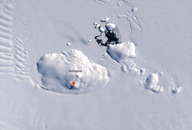 OVNI Antarctique