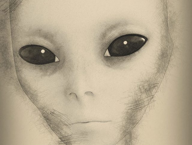 Portrait extraterrestre