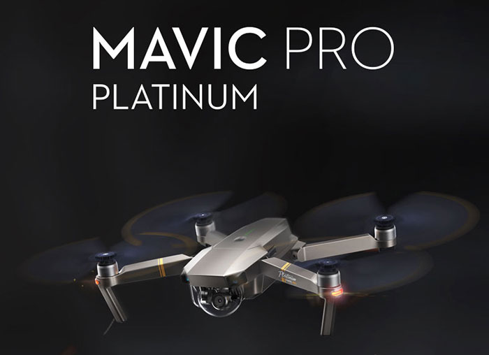  Le DJI Mavic Pro Platinum est à 828 €