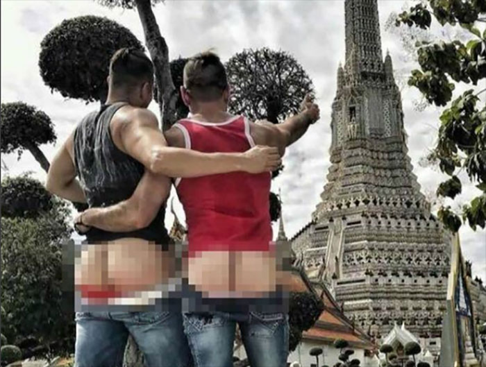 Instagram : des touristes risquent la prison pour avoir montré leurs fesses