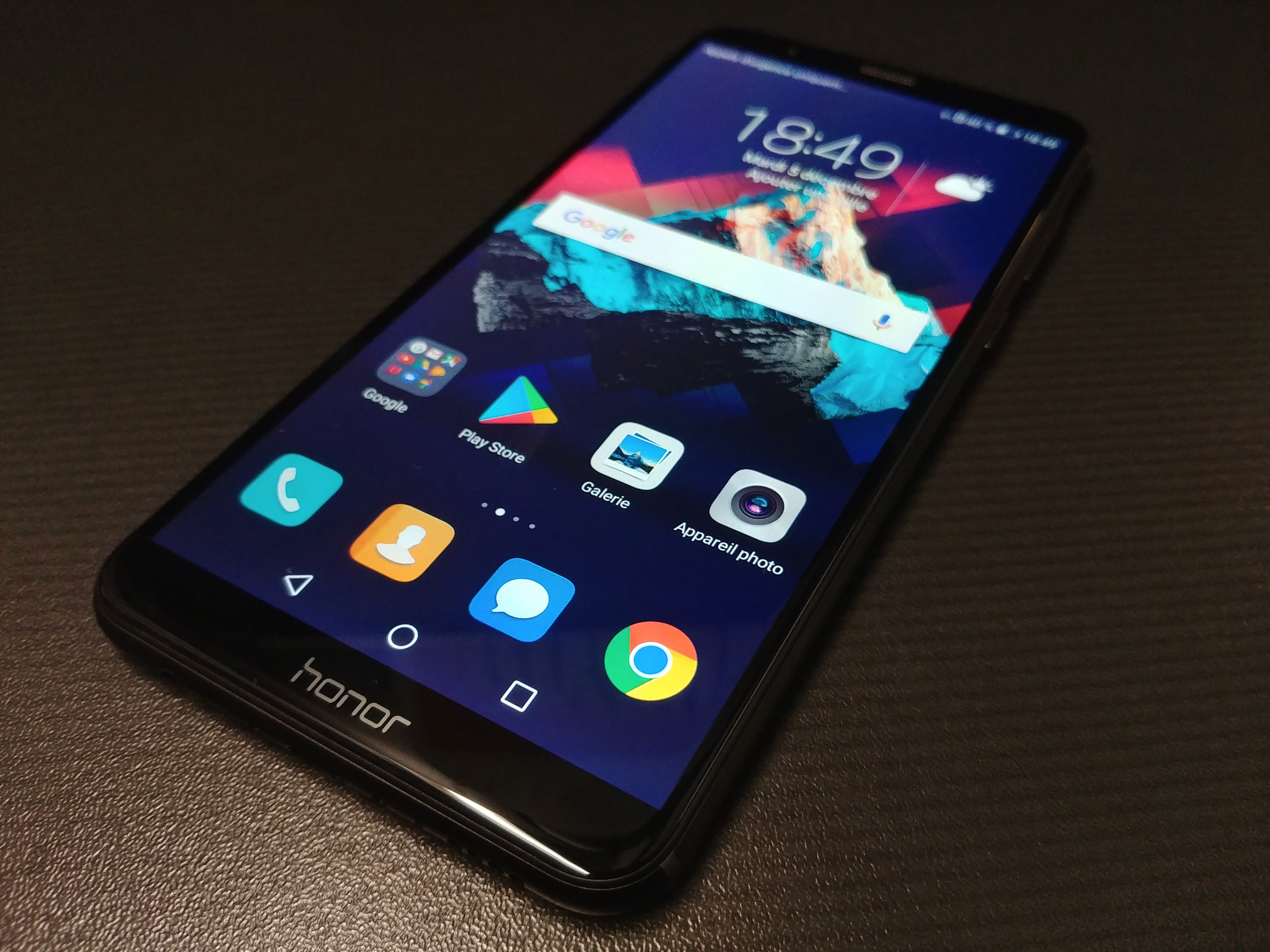 Prise en main du Honor 7X