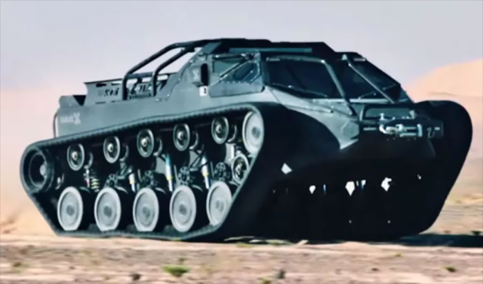  Howe and Howe Technologies a fabriqué un tank de compétition