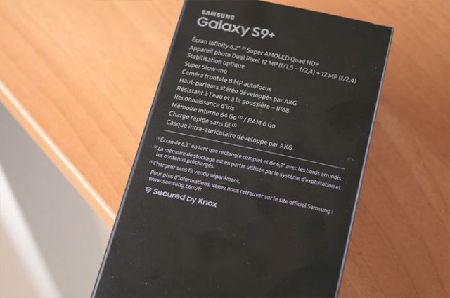Test Galaxy S9 : image 2