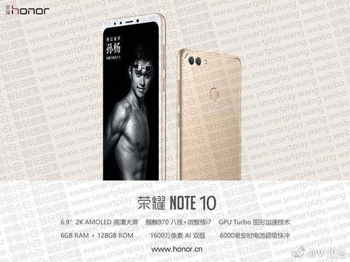 Honor Note 10 1