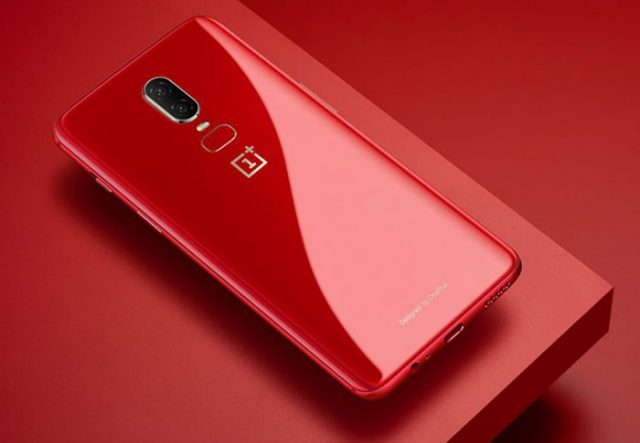 OnePlus 6 Amber Red : image 1