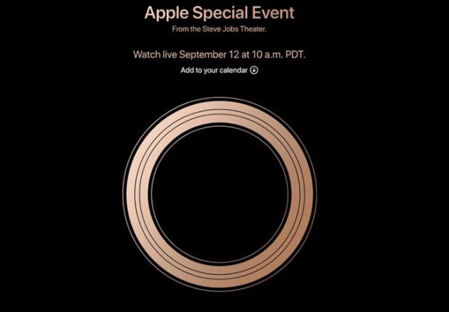 Keynote Apple 12 septembre.