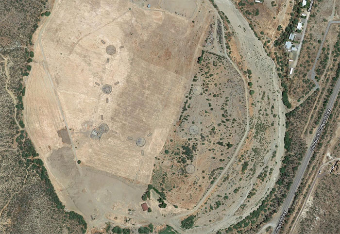  Google Maps et les étranges structures de Black Canyon City