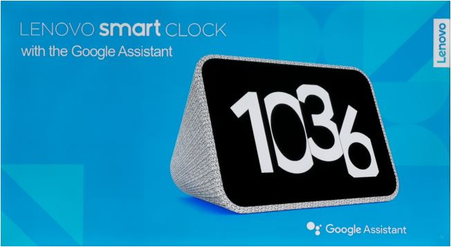  [CES2019] Lenovo Smart Clock, le radio-réveil sous Google Assistant