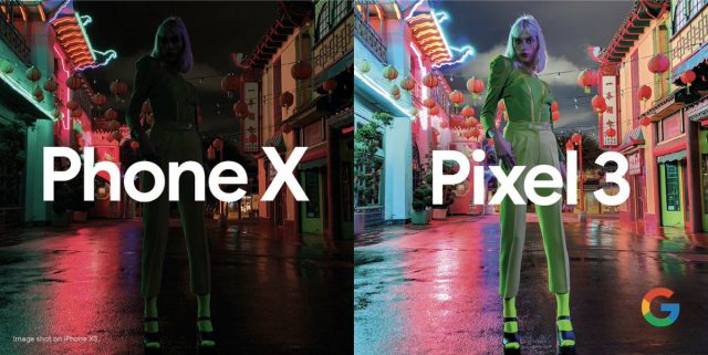 pixel3-vs-iphone-xs. Capture twitter